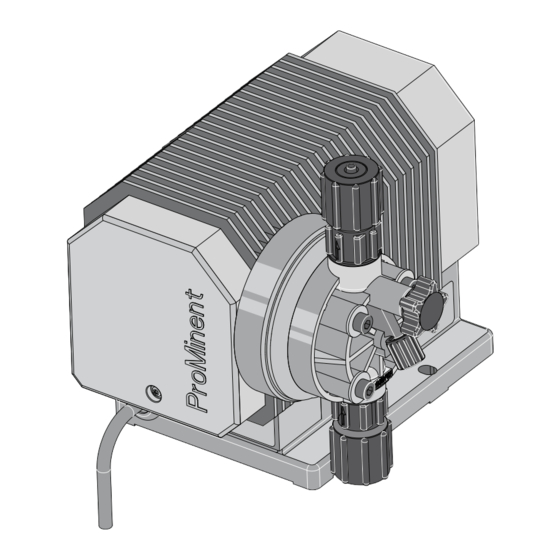 ProMinent alpha ALPc-series Handbücher