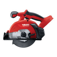 Hilti SCM 22-A Originalbetriebsanleitung