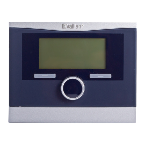 Vaillant calorMATIC 370f Handbücher