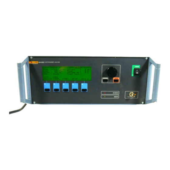 Fluke Biomedical QA-ES II Handbücher