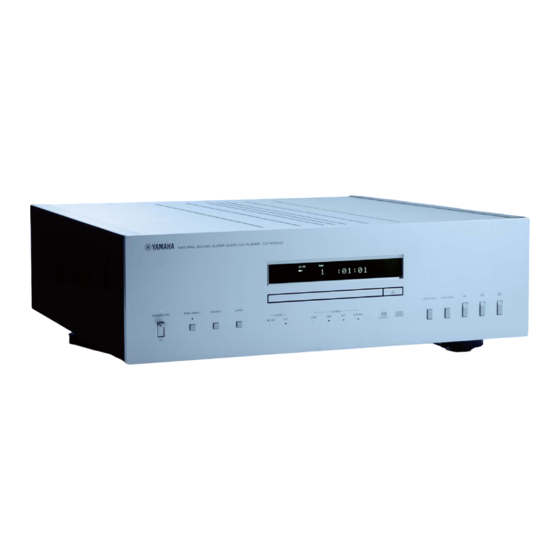 Yamaha CD-S3000 Handbücher