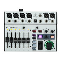 Behringer FLOW 8 Schnellstartanleitung