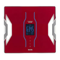 Tanita innerScan DUAL RD-953 Kurzanleitung