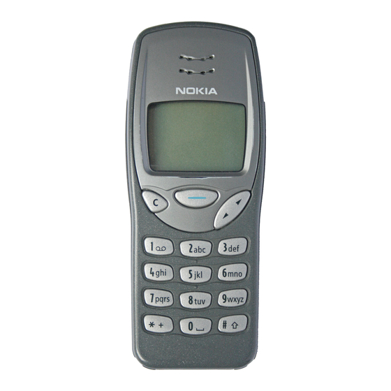 nokia 3210 Handbücher