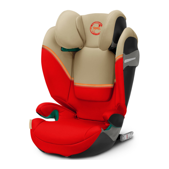 CYBEX gold PALLAS S-FIX Handbücher
