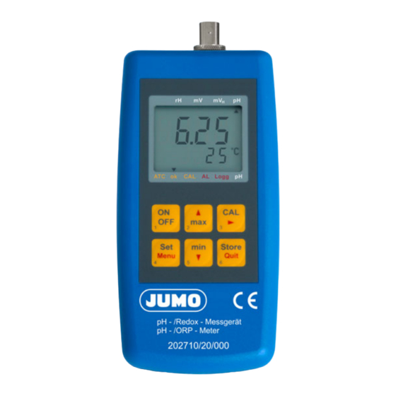 JUMO 202710 Handbücher