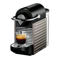 Nespresso PIXIE Bedienungsanleitung