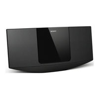 Sony CMT-V11iP Bedienungsanleitung