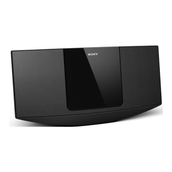 Sony CMT-V11iP Handbücher