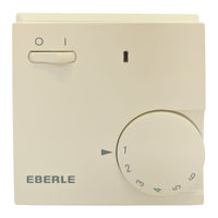 Eberle FR-E525 Montage- Und Bedienungsanleitung