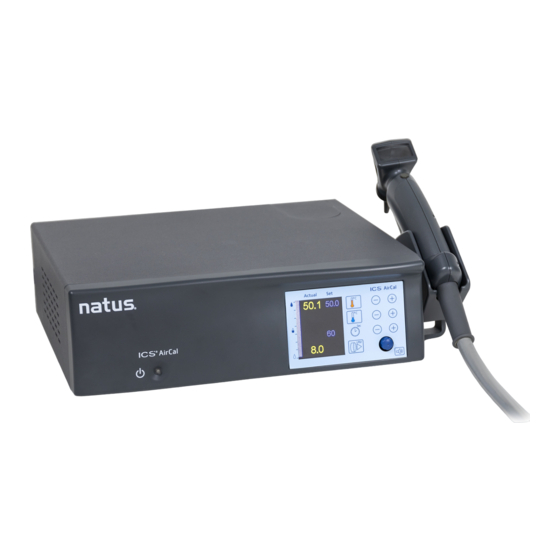 natus ICS Aircal Handbücher