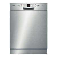 Bosch SMU58M75EU SuperSilence Gebrauchsanleitung