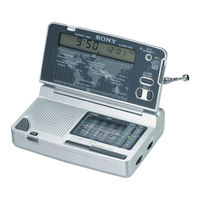 Sony ICF-SW12 Bedienungsanleitung