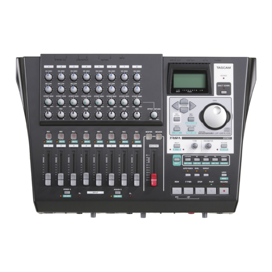 Tascam DP-01FX/CD Handbücher