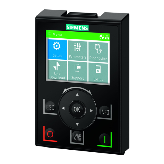 SIEMENS SINAMICS IOP-2 BETRIEBSANLEITUNG Pdf-Herunterladen | ManualsLib