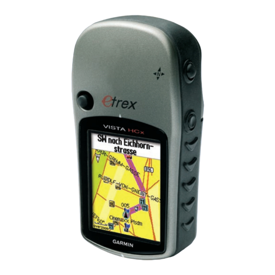 Garmin eTrex HC-Serie Handbücher