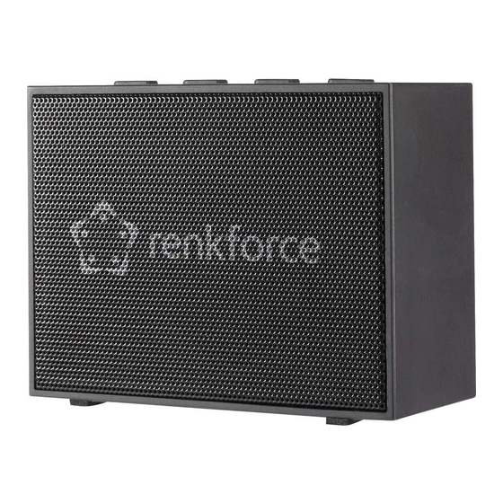 Renkforce BlackBox1 Handbücher