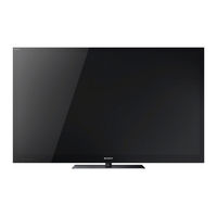 Sony KDL-65HX925 Bedienungsanleitung