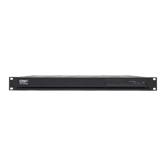 QSC MP-A20V Handbücher
