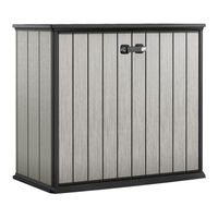 Keter PATIO-STORE Gebrauchsanleitung