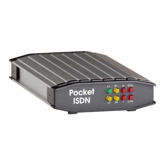 INSYS Pocket ISDN Handbücher