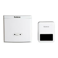 Buderus T1 RF Handbuch