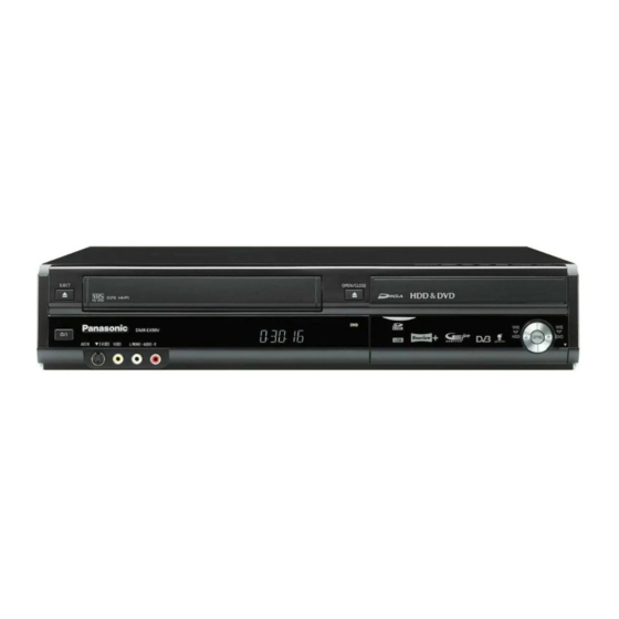 Panasonic DIGA DMR-EX99V Handbücher