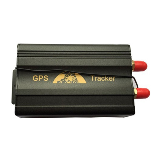 GPS TRACKER TK103B GEBRAUCHSANLEITUNG Pdf-Herunterladen | ManualsLib