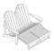 Gartenmöbel Tchibo Adirondack 700 559 Aufbauanleitung