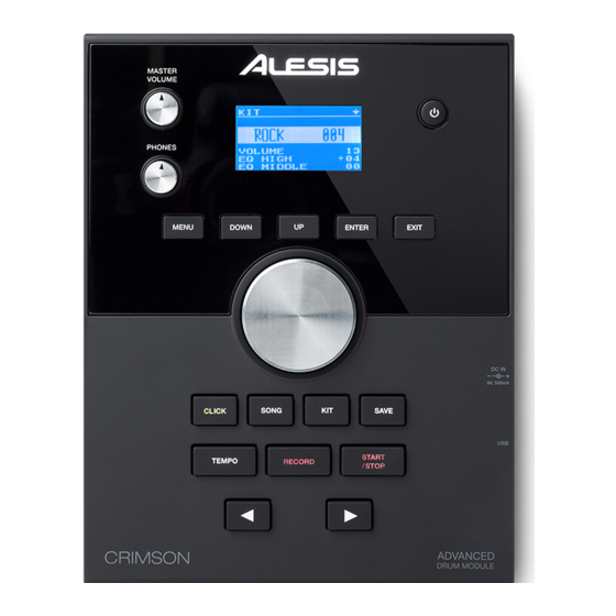 Alesis CRIMSON Handbücher
