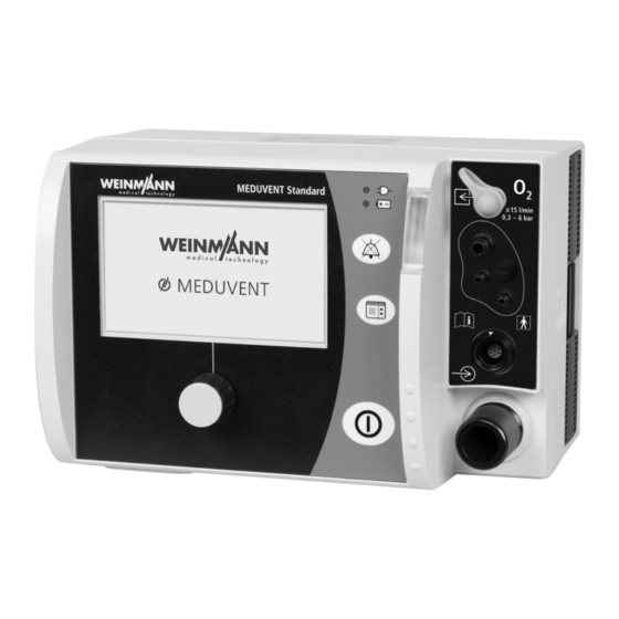Weinmann MEDUVENT Standard Handbücher