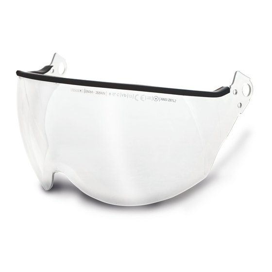 KASK VISOR V2 Handbücher