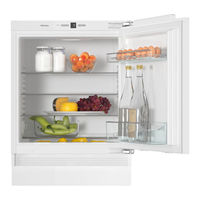 Miele K 31222 Ui Gebrauchs- Und Montageanweisung