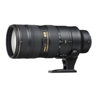 Nikon AF-S NIKKOR 70-200mm f/2.8G ED VR II Benutzerhandbuch