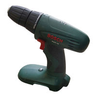 Bosch PSR 12 Originalbetriebsanleitung