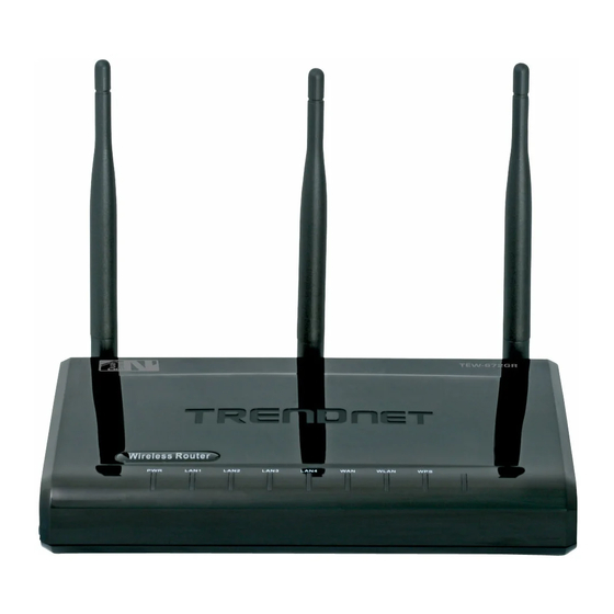 TRENDnet TEW-672GR Handbücher