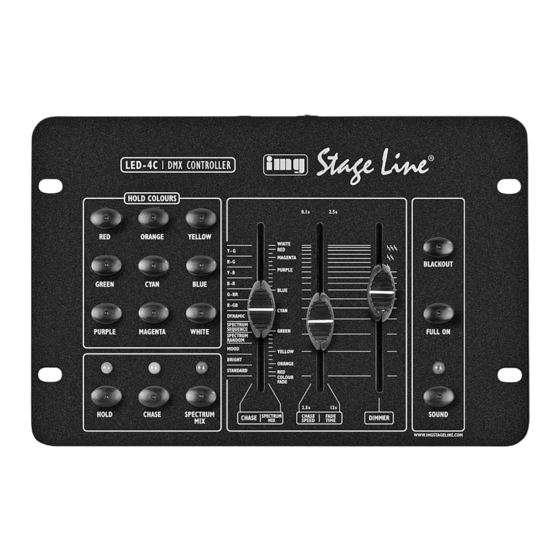 IMG STAGE LINE LED-4C Handbücher
