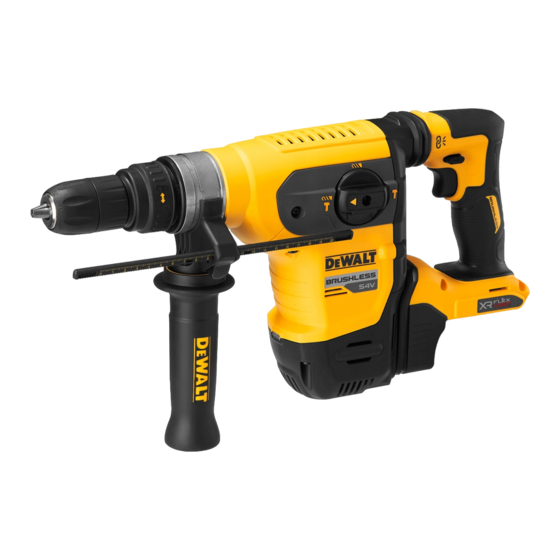 DeWalt DCH417 Handbücher