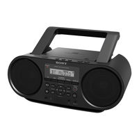 Sony ZS-RS60BT Bedienungsanleitung