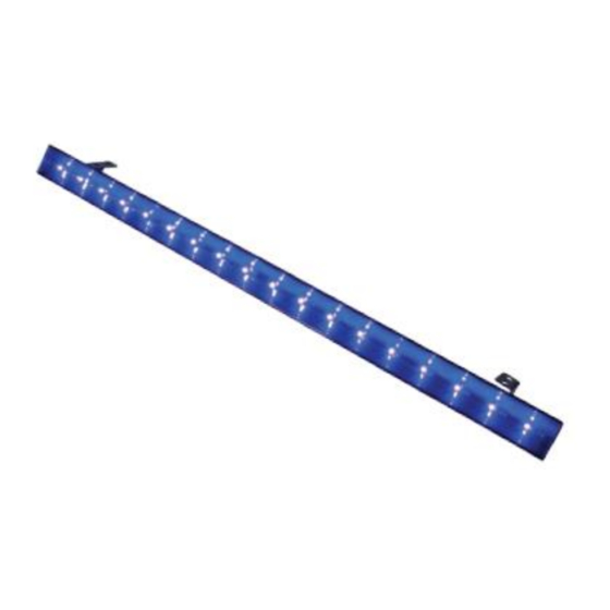 ADJ ECO UV BAR DMX Handbücher