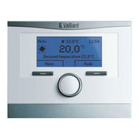 Vaillant multiMATIC VRC 700f/4 Betriebsanleitung