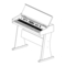 Musikinstrumente FunKey DP61-II Bedienungsanleitung