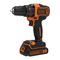 Akku Bohrschrauber Black+Decker BDCDD186 Bedienungsanleitung