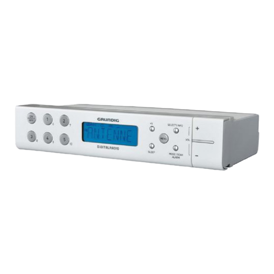 Grundig Sonoclock 691 DAB+ Handbücher