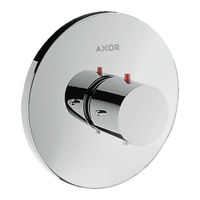 HANSGROHE AXOR Shower Select Round 36721000 Gebrauchsanleitung, Montageanleitung