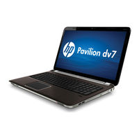 Hp Pavilion dv7 Benutzerhandbuch