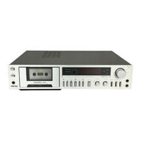 Technics RS-M45 Serviceanleitung