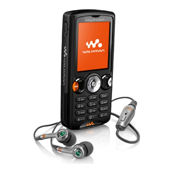 Sony Ericsson W810 Handbücher