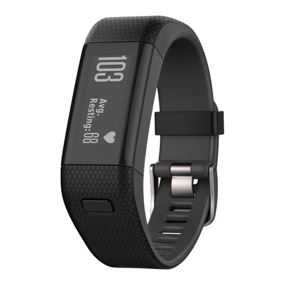 Garmin vivosmart HR+ Handbücher