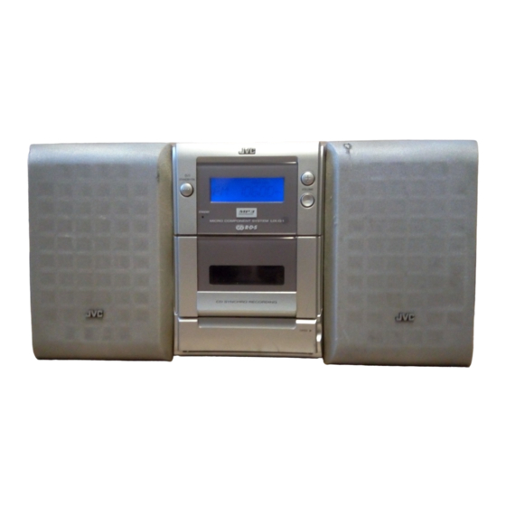 JVC UX-S1 Handbücher